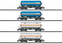 076-T15538 - N - Wagen-Set Druckgas-Kesselwagen